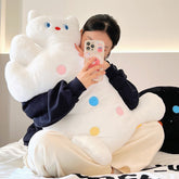 Cute Polka Dot Cat Plush Pillow